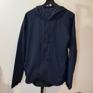 Kirkland Signature Men's Dark Blue Windbreaker